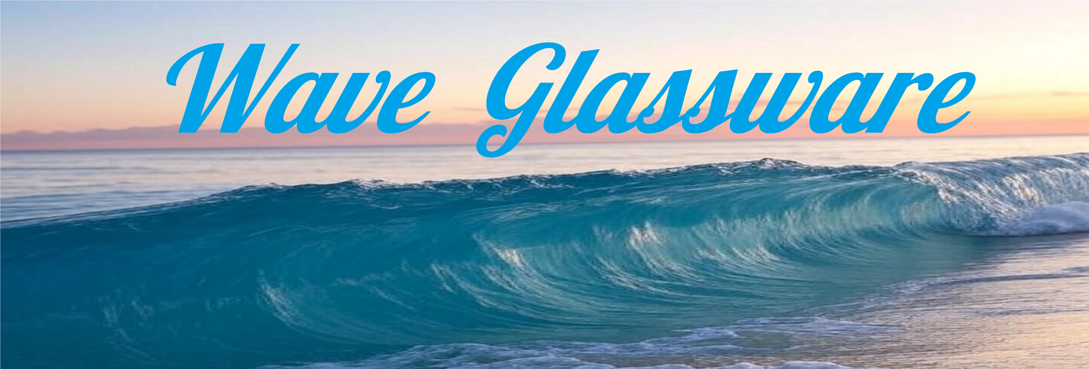 Waveglassware - Logo Wine Glass